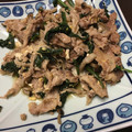 クック8OCNSQ☆'s cooksnap of when they made おかわり！ほうれん草と豚のバタポン炒め.