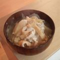 サーフブレイド's cooksnap of when they made キャベツと油揚げのお味噌汁.