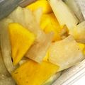 mngyui's cooksnap of when they made 頂も物の小冬瓜で和え物.