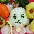 ＊カンカン＊'s cooksnap of when they made キャラ弁 モフルン.