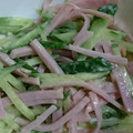 とらママりん's cooksnap of when they made 簡単おかず！きゅうりとハムのサラダ.