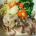 8amaguchi's cooksnap of when they made 圧力鍋で☆塩豚と春野菜のポットロースト♪.