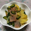 hikaru514's cooksnap of when they made きゅうりとベーコン炒め.