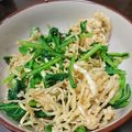fumipan's cooksnap of when they made 超簡単！小松菜と切り干し大根のお浸し.