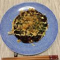 クックLPZN1M☆'s cooksnap of when they made カキ入りお好み焼き.