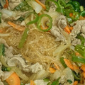 まま牛's cooksnap of when they made 思わずにんまり♪豚バラとはるさめの炒め.