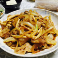 すぶちー's cooksnap of when they made ☆豚ﾊﾞﾗ肉とたまねぎの焼肉炒め☆.