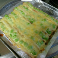 りらっくまま☆'s cooksnap of when they made お弁当おつまみに枝豆とちくわのチーズ焼き.