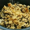 miinacs's cooksnap of when they made 炊飯器にお任せ☆炊き込みひじきご飯.