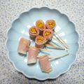 かこ☆かっちゃん's cooksnap of when they made 隼人瓜と生ハムのくるっと巻き＠＠.