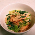 美貴姉's cooksnap of when they made 小松菜とちくわのコチジャン・マヨ和え.