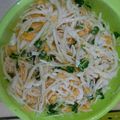 クックるん☆戦隊's cooksnap of when they made 柿と大根のサラダ.