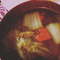 xex819's cooksnap of when they made 白菜としいたけのスープ.