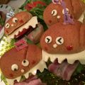 しほ＆なおとママ's cooksnap of when they made ハロウィンおばけデコバーガー.