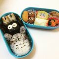 potako's cooksnap of when they made トトロまっくろくろすけキャラ弁簡単.