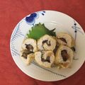 ナピト's cooksnap of when they made レンジでヘルシー☆鶏ひき肉の梅巻き.