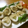 低カロ探検隊's cooksnap of when they made レンジで！　たっぷり生姜のチキンロール.