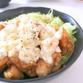 omayo's cooksnap of when they made ✰話題入✰揚げないヘルシーチキン南蛮✰.