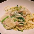 ゆったん＠3NEET's cooksnap of when they made カブとベーコンのスパ☆簡単ホワイトソース.
