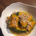 Loomer's cooksnap of when they made かぼちゃのそぼろ煮.