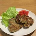 こなつぼうや's cooksnap of when they made 余った餃子の具でチヂミ風.