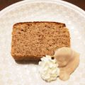 ことは☆'s cooksnap of when they made マロンピューレで作るマロンパウンド.