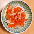 ☆とん吉☆'s cooksnap of when they made 柿と大根のなます.