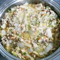 棚田の嫁さん's cooksnap of when they made 豆腐と白菜の中華鍋.