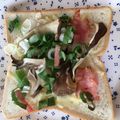 Tropicana✧'s cooksnap of when they made 簡単！ねぎ乗せトースト.