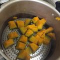 lovemoco's cooksnap of when they made 圧力鍋で絶品蒸しかぼちゃ.
