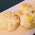 姫猫さん's cooksnap of when they made 海老と枝豆のはんぺん団子.