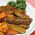 タオルの子's cooksnap of when they made ごぼうと人参と魚肉ソーセージの甘辛炒め.