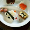 にゃんさん＊＊＊'s cooksnap of when they made 遠足☆トミカの働く車☆キャラ弁☆.