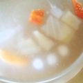 ミイシ's cooksnap of when they made タピオカコンソメ風スープ.