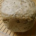 ミイシ's cooksnap of when they made HBでパセリチーズ食パン.