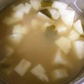 wemil's cooksnap of when they made 味噌不要！きな粉で衝撃‼じゃが芋みそ汁風.