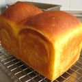 ぶるーぽぴー's cooksnap of when they made かぼちゃ食パン(白神)　ＨＢ使用.