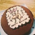 ウマミナチュレ's cooksnap of when they made ゴーカイジャーのチョコプレートケーキ.