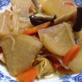 ぴよひこさん's cooksnap of when they made 大根の煮物＋シラタキ＋コンニャク＋挽肉.