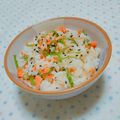 まあまま☆0403's cooksnap of when they made 鮭と大葉のごまタップリ混ぜご飯.