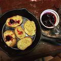 yuki3422's cooksnap of when they made レンジde即席ブルーベリーソース.