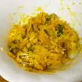 クックN681A1☆'s cooksnap of when they made 弁当やリメイクも！かぼちゃのおかかサラダ.