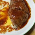 もりのりころ's cooksnap of when they made レンジで簡単☆ミートローフ.