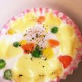 mmiii☆'s cooksnap of when they made お弁当に☆レンジで簡単卵のおかず.