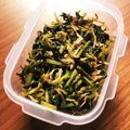 kenjingoo's cooksnap of when they made 大根の葉っぱとじゃこ炒め.
