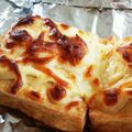 ももが大好き☆ぱく's cooksnap of when they made ポテサラが入った厚揚げとろ〜りチーズ♡.