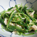 ぱんみみー's cooksnap of when they made 水菜とささみの簡単サラダ☆.