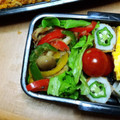 りょなたん's cooksnap of when they made ピーマンとしめじの生姜醤油和え.