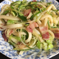 クックPCKCO5☆'s cooksnap of when they made ☆簡単一人めし☆ 野菜たっぷり焼きうどん.
