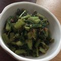 jijimo's cooksnap of when they made 栄養たっぷり☆大根の葉っぱ炒め.